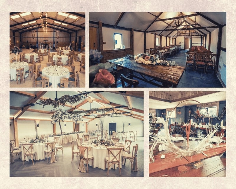 top five barn wedding venues staffordshire