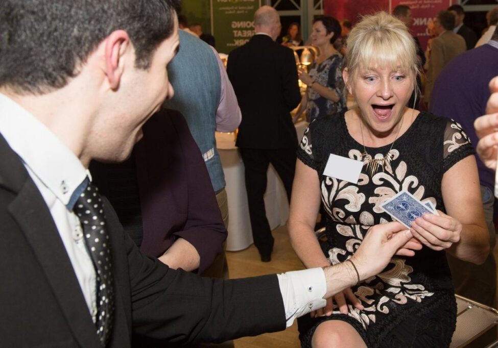 nottingham magician performing at a corporate event