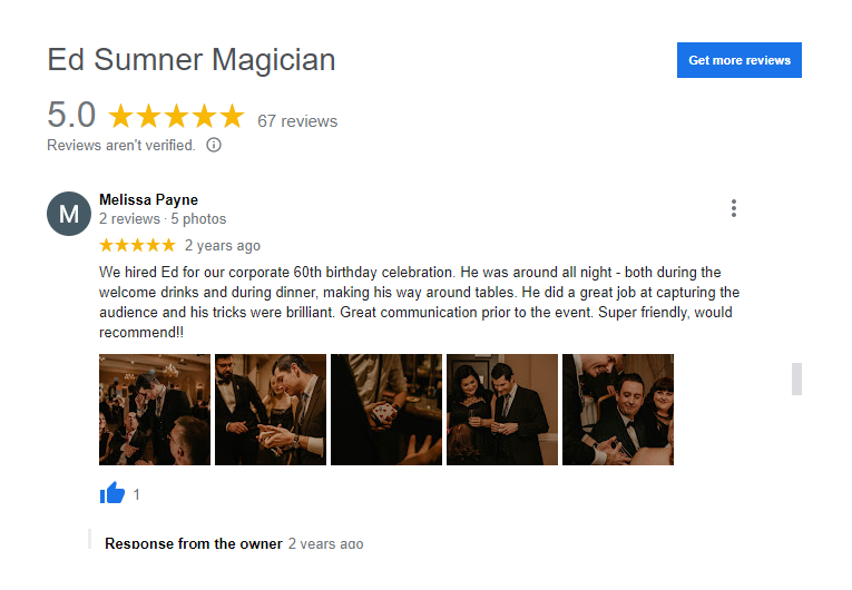 corporate magician review