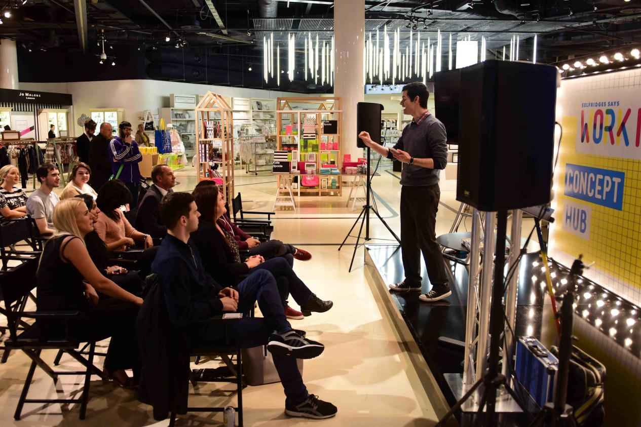 stage magician for hire at corporate events