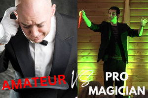 differences between amateur and professional magicians