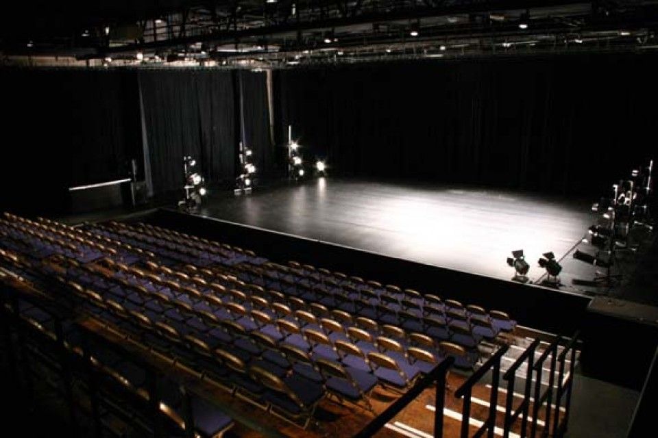large empty theatre