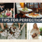 a collage showing 7 tips to pick the perfect wedding suppliers